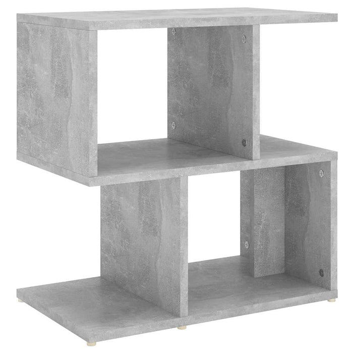Noptieră, gri beton, 50x30x51 cm, PAL - WALTI WALTI