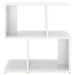 Noptiere, 2 buc., alb extralucios, 50x30x51,5 cm, PAL - WALTI WALTI