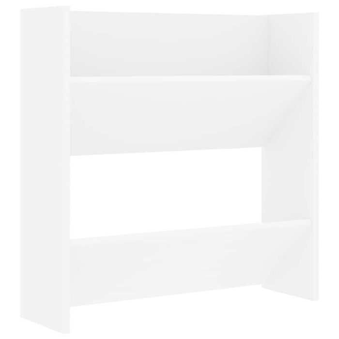 Pantofare de perete, 4 buc., alb, 60x18x60 cm PAL - WALTI WALTI