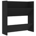 Pantofare de perete, 4 buc., negru, 60x18x60 cm, PAL - WALTI WALTI