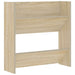 Pantofar de perete, stejar Sonoma, 60x18x60 cm, PAL - WALTI WALTI