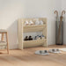 Pantofar de perete, stejar Sonoma, 60x18x60 cm, PAL - WALTI WALTI