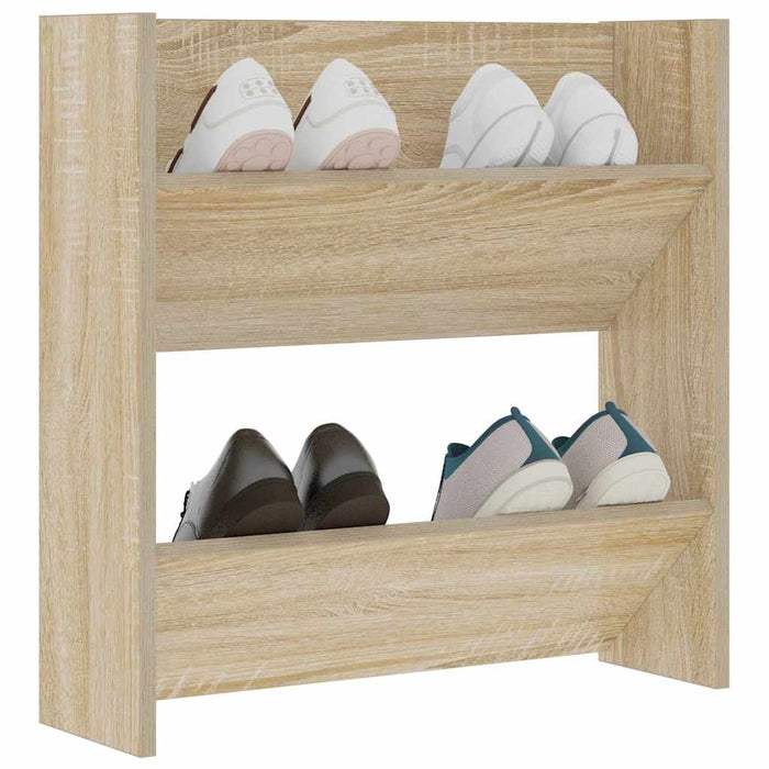 Pantofar de perete, stejar Sonoma, 60x18x60 cm, PAL - WALTI WALTI