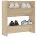 Pantofar de perete, stejar Sonoma, 60x18x60 cm, PAL - WALTI WALTI