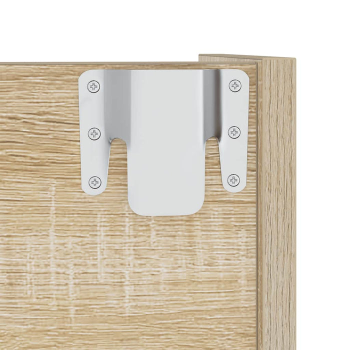 Pantofare de perete, 2 buc., stejar sonoma, 60x18x60 cm PAL - WALTI WALTI