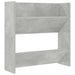 Pantofar de perete, gri beton, 60x18x60 cm, PAL - WALTI WALTI