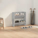 Pantofar de perete, gri beton, 60x18x60 cm, PAL - WALTI WALTI