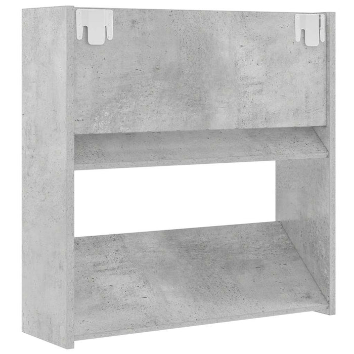 Pantofar de perete, gri beton, 60x18x60 cm, PAL - WALTI WALTI