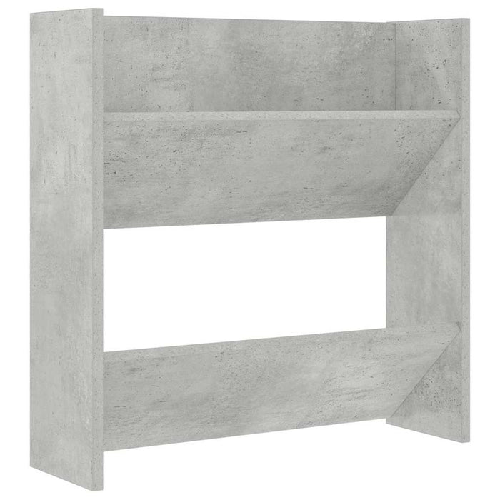 Pantofare de perete, 2 buc., gri beton, 60x18x60 cm, PAL - WALTI WALTI
