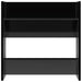 Pantofare de perete, 2 buc., negru extralucios, 60x18x60 cm PAL - WALTI WALTI
