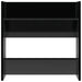 Pantofare de perete, 4 buc., negru extralucios, 60x18x60cm, PAL - WALTI WALTI