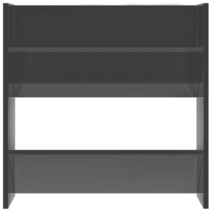 Pantofar de perete, gri extralucios, 60x18x60 cm, PAL - WALTI WALTI