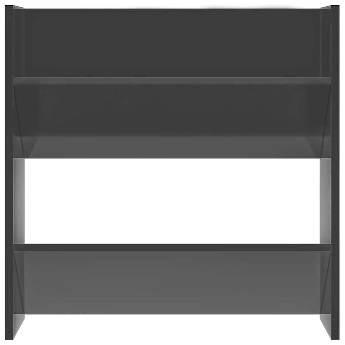 Pantofare de perete, 2 buc., gri extralucios, 60x18x60 cm, PAL - WALTI WALTI