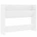 Pantofar de perete, alb, 80x18x60 cm, lemn prelucrat - WALTI WALTI