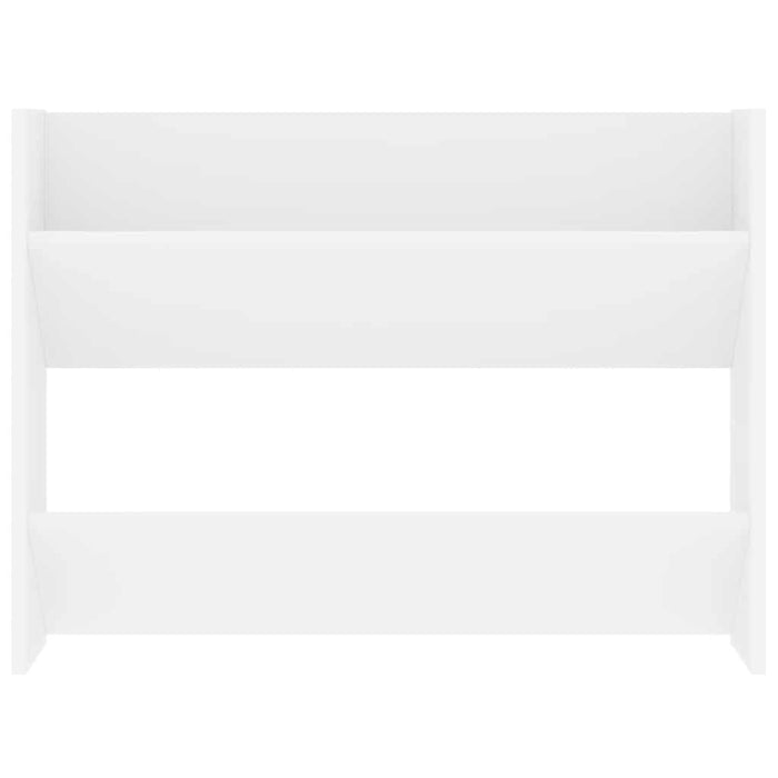 Pantofar de perete, alb, 80x18x60 cm, lemn prelucrat - WALTI WALTI