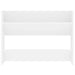 Pantofar de perete, alb, 80x18x60 cm, lemn prelucrat - WALTI WALTI