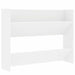 Pantofare de perete, 2 buc., alb, 80x18x60 cm, PAL - WALTI WALTI