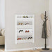 Pantofare de perete, 2 buc., alb, 80x18x60 cm, PAL - WALTI WALTI