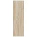 Pantofar de perete, stejar sonoma, 80x18x60 cm, lemn prelucrat - WALTI WALTI
