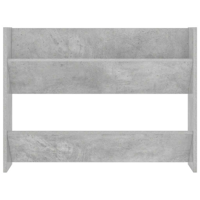 Pantofare de perete, 2 buc., gri beton, 80x18x60 cm, PAL - WALTI WALTI