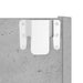 Pantofare de perete, 2 buc., gri beton, 80x18x60 cm, PAL - WALTI WALTI