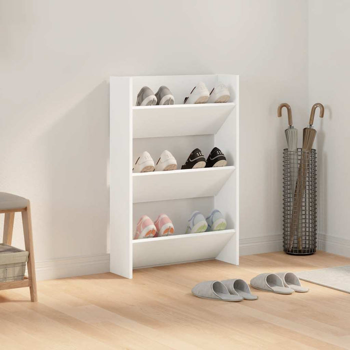 Pantofar de perete, alb, 60x18x90 cm, PAL - WALTI WALTI