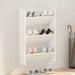 Pantofar de perete, alb, 60x18x90 cm, PAL - WALTI WALTI