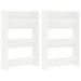 Pantofare de perete, 2 buc., alb, 60x18x90 cm, PAL - WALTI WALTI