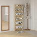 Pantofare de perete, 2 buc., stejar sonoma, 60x18x90 cm, PAL - WALTI WALTI