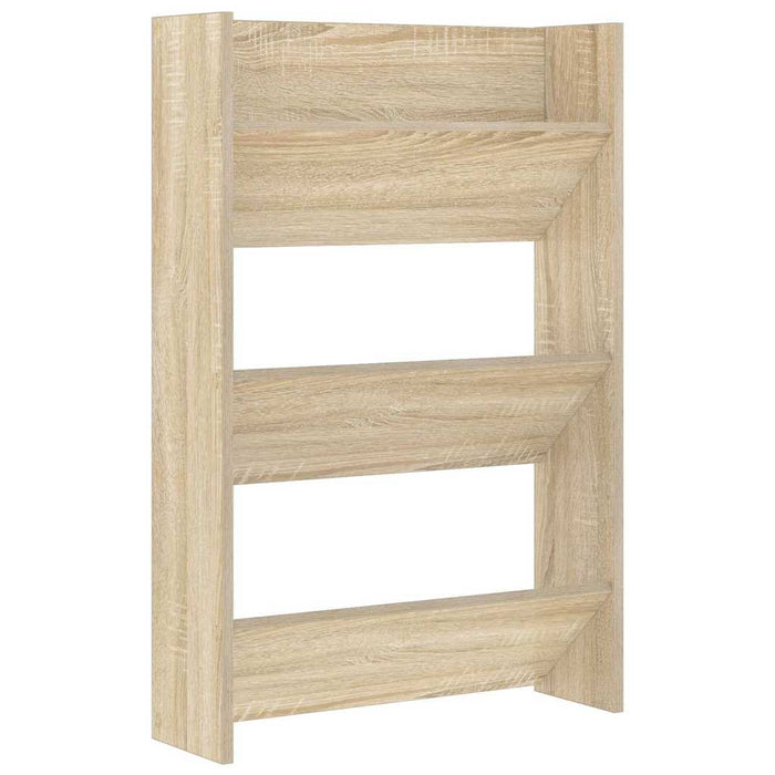 Pantofare de perete, 2 buc., stejar sonoma, 60x18x90 cm, PAL - WALTI WALTI