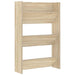 Pantofare de perete, 2 buc., stejar sonoma, 60x18x90 cm, PAL - WALTI WALTI
