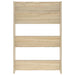 Pantofare de perete, 2 buc., stejar sonoma, 60x18x90 cm, PAL - WALTI WALTI