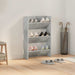 Pantofar de perete, gri beton, 60x18x90 cm, PAL - WALTI WALTI