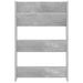 Pantofar de perete, gri beton, 60x18x90 cm, PAL - WALTI WALTI