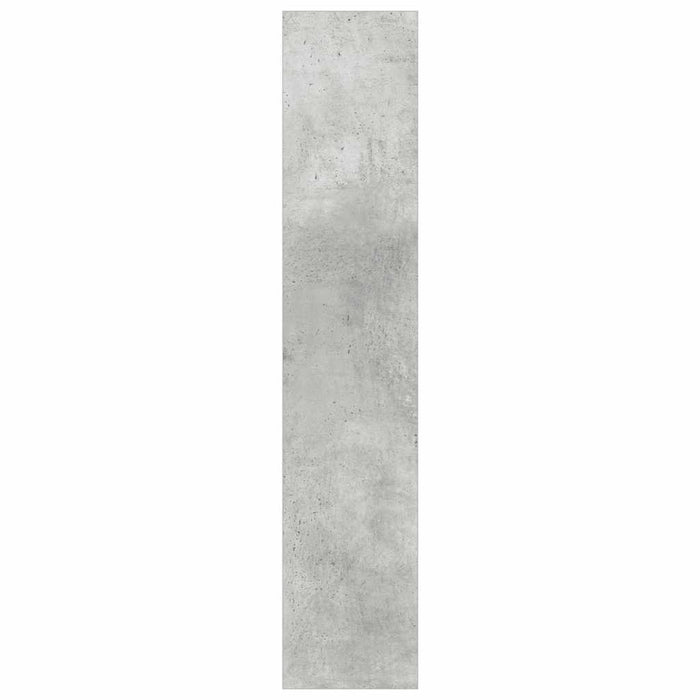 Pantofar de perete, gri beton, 60x18x90 cm, PAL - WALTI WALTI