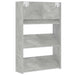 Pantofar de perete, gri beton, 60x18x90 cm, PAL - WALTI WALTI