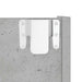 Pantofare de perete, 2 buc., gri beton, 60x18x90 cm, PAL - WALTI WALTI