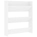 Pantofar de perete, alb, 80x18x90 cm, PAL - WALTI WALTI