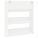 Pantofar de perete, alb, 80x18x90 cm, PAL - WALTI WALTI