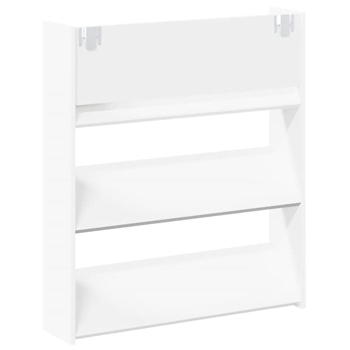 Pantofare de perete, 2 buc., alb, 80x18x90 cm, PAL - WALTI WALTI