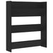 Pantofar de perete, negru, 80x18x90 cm, PAL - WALTI WALTI