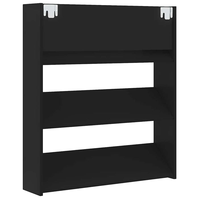 Pantofar de perete, negru, 80x18x90 cm, PAL - WALTI WALTI