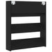 Pantofar de perete, negru, 80x18x90 cm, PAL - WALTI WALTI
