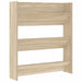 Pantofar de perete, stejar sonoma, 80x18x90 cm, PAL - WALTI WALTI