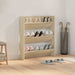 Pantofar de perete, stejar sonoma, 80x18x90 cm, PAL - WALTI WALTI
