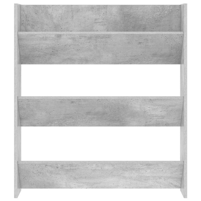 Pantofar de perete, gri beton, 80x18x90 cm, PAL - WALTI WALTI