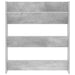 Pantofar de perete, gri beton, 80x18x90 cm, PAL - WALTI WALTI
