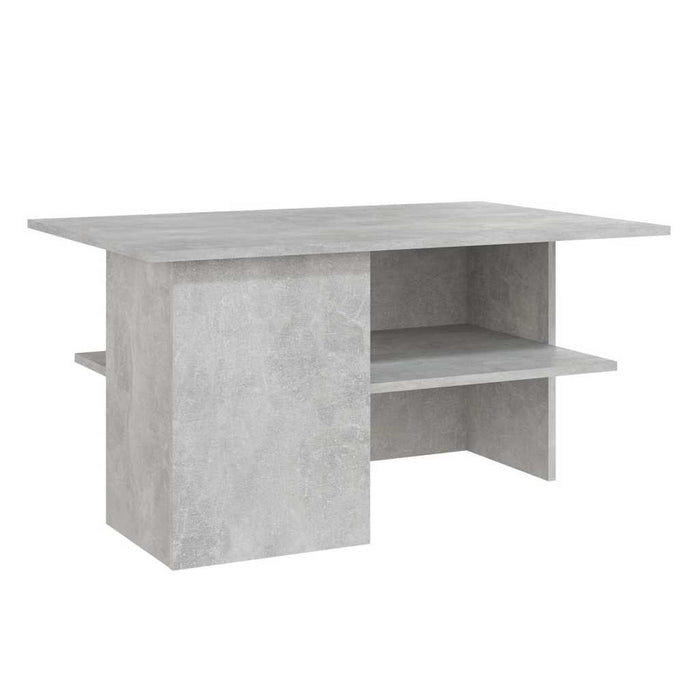 Măsuță de cafea, gri beton, 90x60x46,5 cm, lemn prelucrat WALTI