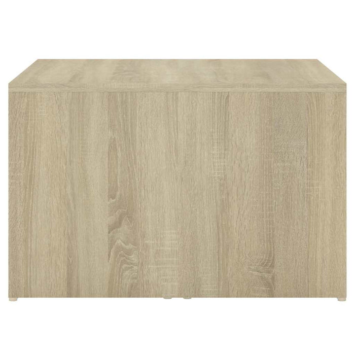 Set măsuțe cafea suprapuse, 3 piese, stejar sonoma, 60x60x38 cm WALTI