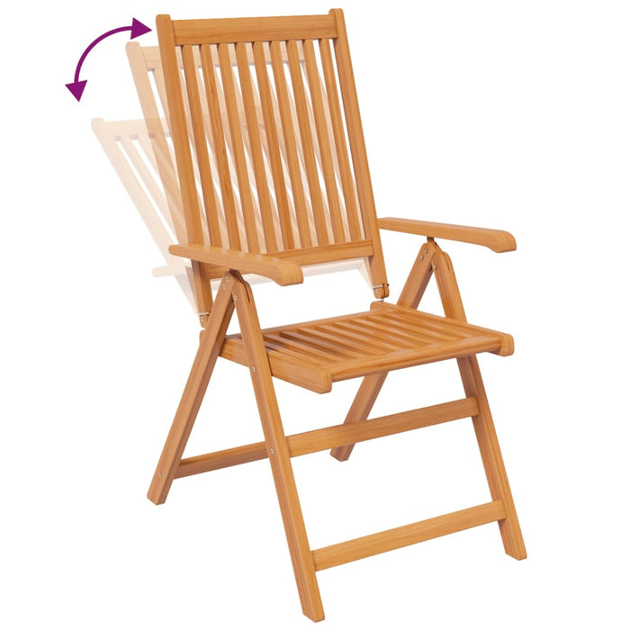 Set mobilier de grădină, 9 piese, lemn masiv de acacia - WALTI WALTI